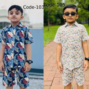 Summer Premium Cotton Boys Set – Code 103 & 105