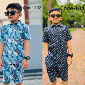 Summer Premium Cotton Boys Set – Code 102 & 104